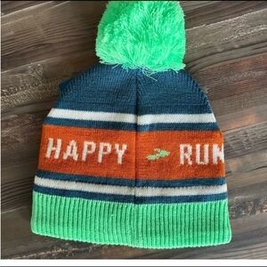 NWT Brooks Run Happy running beanie hat